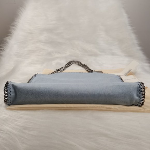 STELLA MCCARTNEY  Falabella  Shoulder Bag Metallic in light bule - Picture 4 of 15